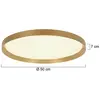 Steinhauer Plafonnier LED Flady, doré, Ø 50 cm direct/indirect