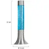 Mexlite - lampe de table - Volcan - bleu acier - métal plastique