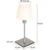 Steinhauer - lampe de table Ancilla - échantillon - métal - 13,5 cm - E14 (petit raccord) - 3100ST - Échantillon
