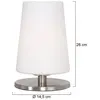 Steinhauer - lampe de table Ancilla - échantillon - métal - 14,5 cm - E27 (grande raccord) - 3101ST - Échantillon