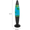 Mexlite - lampe de table - Volcan - noir - verre métal - ø 9cm -