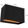 Steinhauer - applique de pared Muro - noir - métal - 3365ZW - Noir