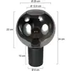 Steinhauer - Lampe De Table - Bloeba - Noir - Verre Métal - Ø