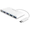 Macally UC3HUB4C - Adaptateur USB-C vers USB-C / 4 x USB-A