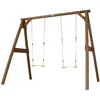 AXI Portique 4 en 1 Sports Fun Marron 160x254x207cm