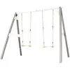 AXI Portique 4 en 1 Sports Fun Gris Blanc 160x254x207cm