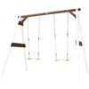 AXI Portique 4 en 1 Sports Fun Blanc Marron 160x254x207cm