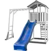Aire de jeux avec échelle de singe et toboggan gris Axi