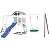 Axi Structure De Jeu Beach Tower Gris Blanc Cadre Escalade Balancoire ...