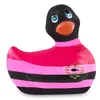 Big Teaze Toys I Rub My Duckie 2.0 Vibrator Black 1pc