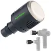 Tête de Massage Tunturi Pour Pistolet de Massage - Massage Gun - Embout Chaud et Froid - 4 réglages - Sans fil - USB-C - Compatible Avec Toutes les Marques.