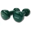 Tunturi haltères vinyle 2 x 2 kg vert