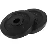 TUNTURI Disque musculation 2.50kg noir, la paire