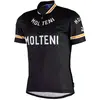 Maillot manches courtes velo rogelli molteni   homme   noir