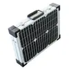 power plus - python: panneau solaire pliable 2x20 w