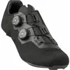 Agu Chaussures Road R910 Unisex Noires, Semelle en Carbone, Fermeture Atop, Taille 43