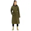 Veste imperméable long femme Agu Trench Coat Vert XL 43500200-011-06