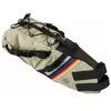 AGU Sacoche sous selle Venture Noire 10L pour Bikepacking - 10x15x50 cm