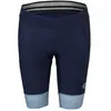 Agu Salopette Corta Femme Noir/Céleste Taille S avec Fond de RED120 en Power Lycra