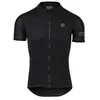 T-shirt Homme Noir Manches Courtes L - 100% Polyester Respirant avec Poches AGU