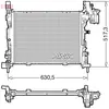 Radiateur, refroidissement moteur DENSO DRM23062