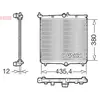 Radiateur, refroidissement moteur DENSO DRM21105