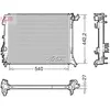 Radiateur, refroidissement moteur DENSO DRM23114