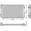 Radiateur, refroidissement moteur DENSO DRM32051