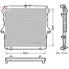 Radiateur moteur DENSO DRM10119