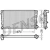Radiateur, refroidissement moteur DENSO DRM07030