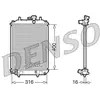 Radiateur, refroidissement moteur DENSO DRM35001