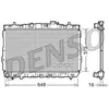 Radiateur, refroidissement du moteur DRM41001 Denso DRM41001