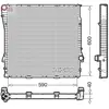 Radiateur, refroidissement moteur DENSO DRM05112