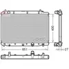 DENSO Radiateur moteur pour HONDA: CR-V, FR-V (Ref: DRM40036)