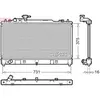 Radiateur, refroidissement moteur DENSO DRM44036