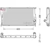 Radiateur, refroidissement du moteur DRM05003 Denso DRM05003
