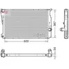 Radiateur, refroidissement moteur DENSO DRM05006