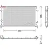 DENSO Radiateur moteur pour VOLKSWAGEN: Jetta (Ref: DRM32043)