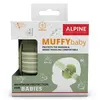 Alpine Muffy Baby - Casque anti-bruit bandeau pour bébé -23dB Olive