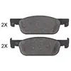 Kit de plaquettes de frein, frein à disque 35138 ABS 35138
