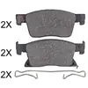 Kit de plaquettes de frein, frein à disque 35122 ABS 35122