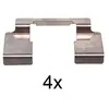 ABS Kit d'accessoires, plaquette de frein à disque 1235Q