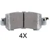 ABS All Brake Systems 37931 Kit de plaquettes de frein, frein à disque