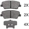 Kit de plaquettes de frein, frein à disque 37795 ABS 37795