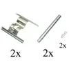 ABS All Brake Systems Kit d'accessoires, plaquette de frein à disque 1660Q