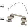 ABS Kit d'accessoires, plaquette de frein à disque 1789Q