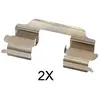 ABS Kit d'accessoires, plaquette de frein à disque 1709Q