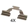ABS Kit d'accessoires, plaquette de frein à disque 1684Q