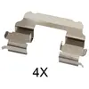 ABS Kit d'accessoires, plaquette de frein à disque 1689Q