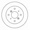Disque de frein 15628 ABS 15628